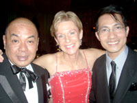 Nonoi Ybiernas, US Ambassador Kristie Kenney and Nono Palmos.
