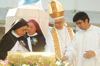 (biggest pic, cropped) Transferring of the remains to the urn