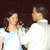 At the wedding of Matt and Cawi