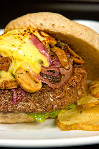 Wagyu Burger.