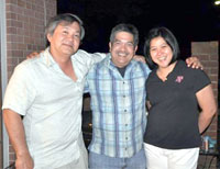 Niel Akol, Peter Diaz and Mitzi Tongoy.