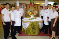 The WVCST student chefs with their faculty.