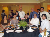 The News Today and Emilion during a fine dining experience.